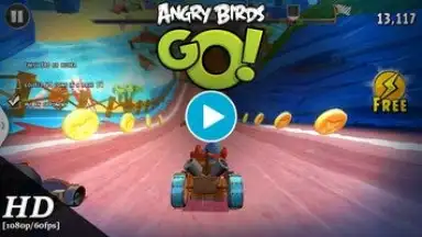 Captura de tela de Angry Birds Go! 1