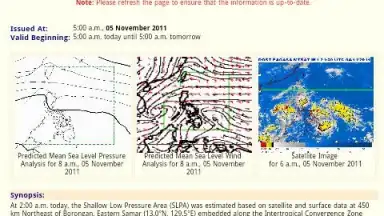 Captura de tela de PH Weather 4