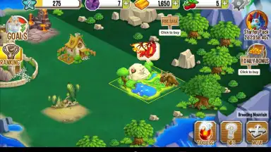 Captura de tela de Dragon City Mobile 7