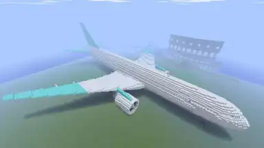 Captura de tela de Amazing Minecraft Airplanes 4