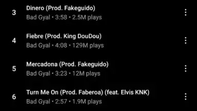 Captura de tela de YouTube Music 16