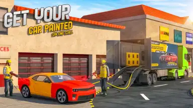 Captura de tela de Mobile Car Wash Workshop: Service Garage 2