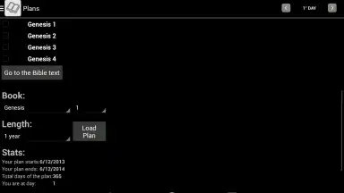 Captura de tela de Bible Offline KJV with Audio 3