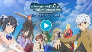 Captura de tela de DanMachi BATTLE CHRONICLE 1