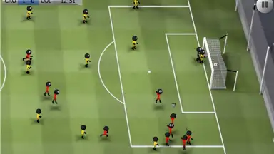 Captura de tela de Stickman Soccer 1