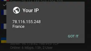 Captura de tela de VPN Servers 8