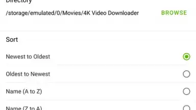 Captura de tela de 4K Video Downloader 4