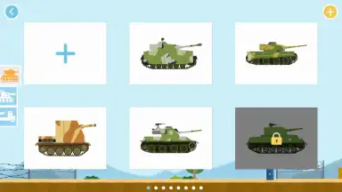 Captura de tela de Labo Tank-Military Cars & Kids 1