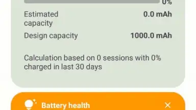 Captura de tela de Battery Guru 7