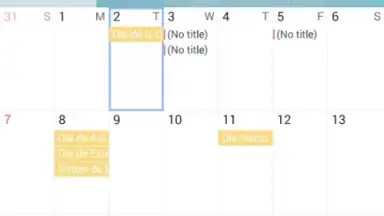 Captura de tela de SolCalendar 4