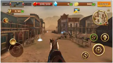 Captura de tela de Cowboy Hunting: Gun Shooter 3