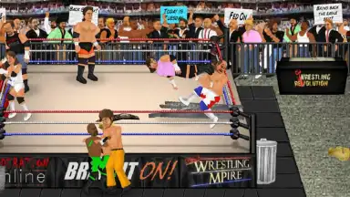 Captura de tela de Wrestling Revolution 8