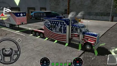 Captura de tela de Truck Simulator Drive USA: EVO 8