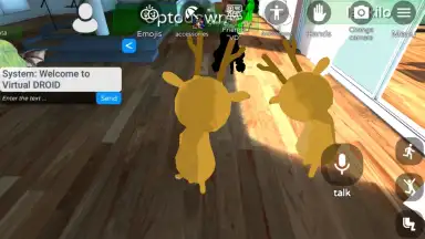Captura de tela de Virtual Droid 3