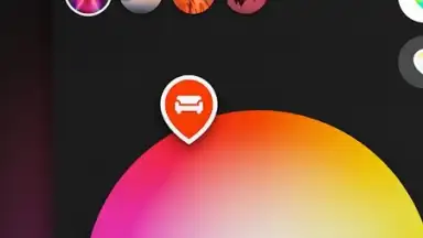 Captura de tela de Philips Hue 8
