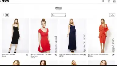Captura de tela de ASOS 7