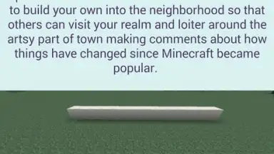 Captura de tela de Minecraft Neighbourhood 4