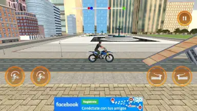 Captura de tela de London City Motorbike Stunt Riding Simulator 8