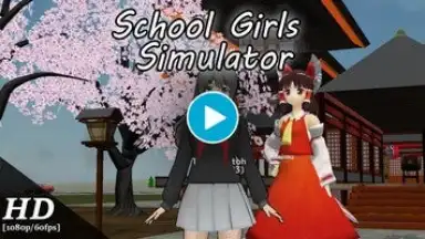 Captura de tela de School Girls Simulator 1