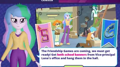 Captura de tela de Equestria Girls 8