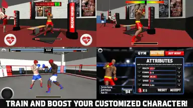 Captura de tela de Kickboxing - Road To Champion Pro 3