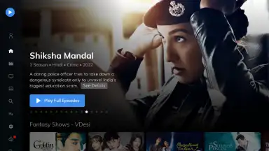 Captura de tela de MX Player TV 2