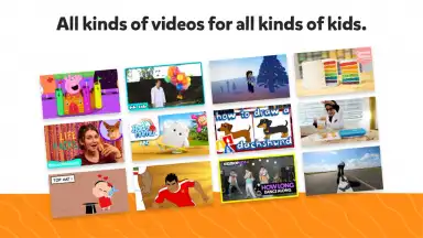 Captura de tela de YouTube Kids for Android TV 2