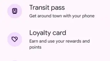 Captura de tela de Google Wallet 5