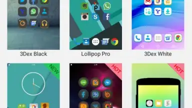 Captura de tela de IO Launcher (Lollipop + iOS 8) 4