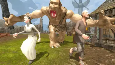 Captura de tela de Mighty Troll Simulator 3