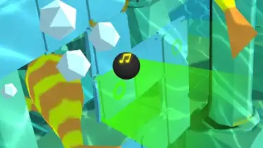 Captura de tela de Dancing Ball Saga 6