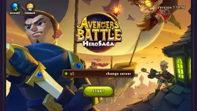 Captura de tela de Avengers Battle:Hero Saga 1