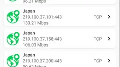 Captura de tela de Green VPN Tunnel - Super Fast Net 2