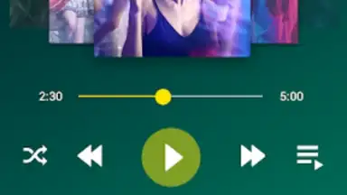 Captura de tela de Music Player for Galaxy 5