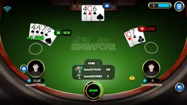 Captura de tela de BlackJack 21 3