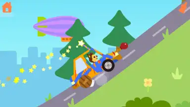 Captura de tela de Car game for kids and toddler 2