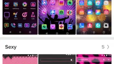 Captura de tela de IN Launcher 10