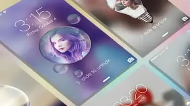 Captura de tela de PIP Lock Screen 9