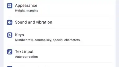 Captura de tela de Yandex Keyboard 24