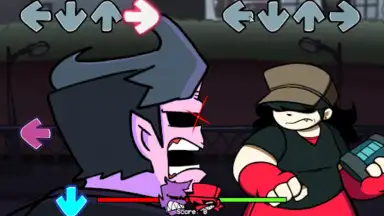 Captura de tela de FNF Garcello Annie Hazy River 1