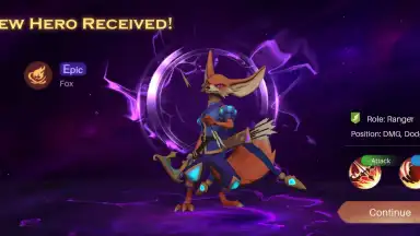 Captura de tela de Wonder Heroes 2