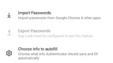 Captura de tela de Microsoft Authenticator 13