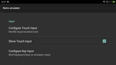Captura de tela de Retro emulator 3