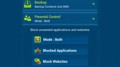 Captura de tela de eScan Mobile Security 4