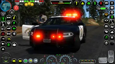 Captura de tela de US Police Games Car Games 3D 3