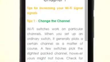 Captura de tela de Increase WiFi Signal 1