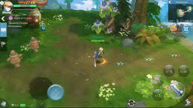 Captura de tela de Cloud Song 5