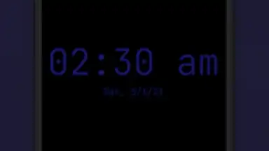 Captura de tela de Night Clock (Digital Clock) 4