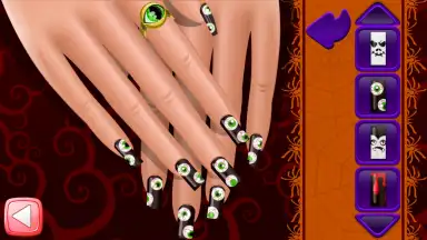 Captura de tela de Halloween Nail 4