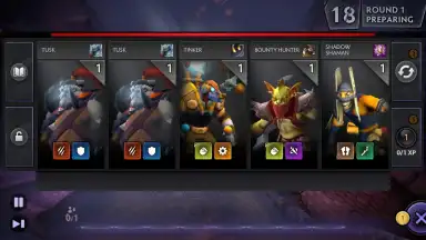 Captura de tela de Dota Underlords 4